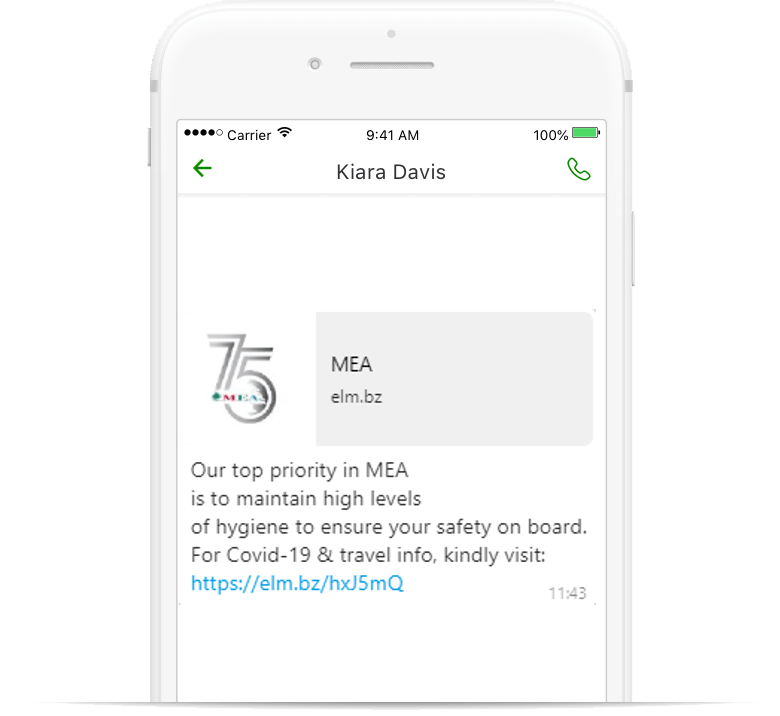 hyperlink in sms hyperlink in sms